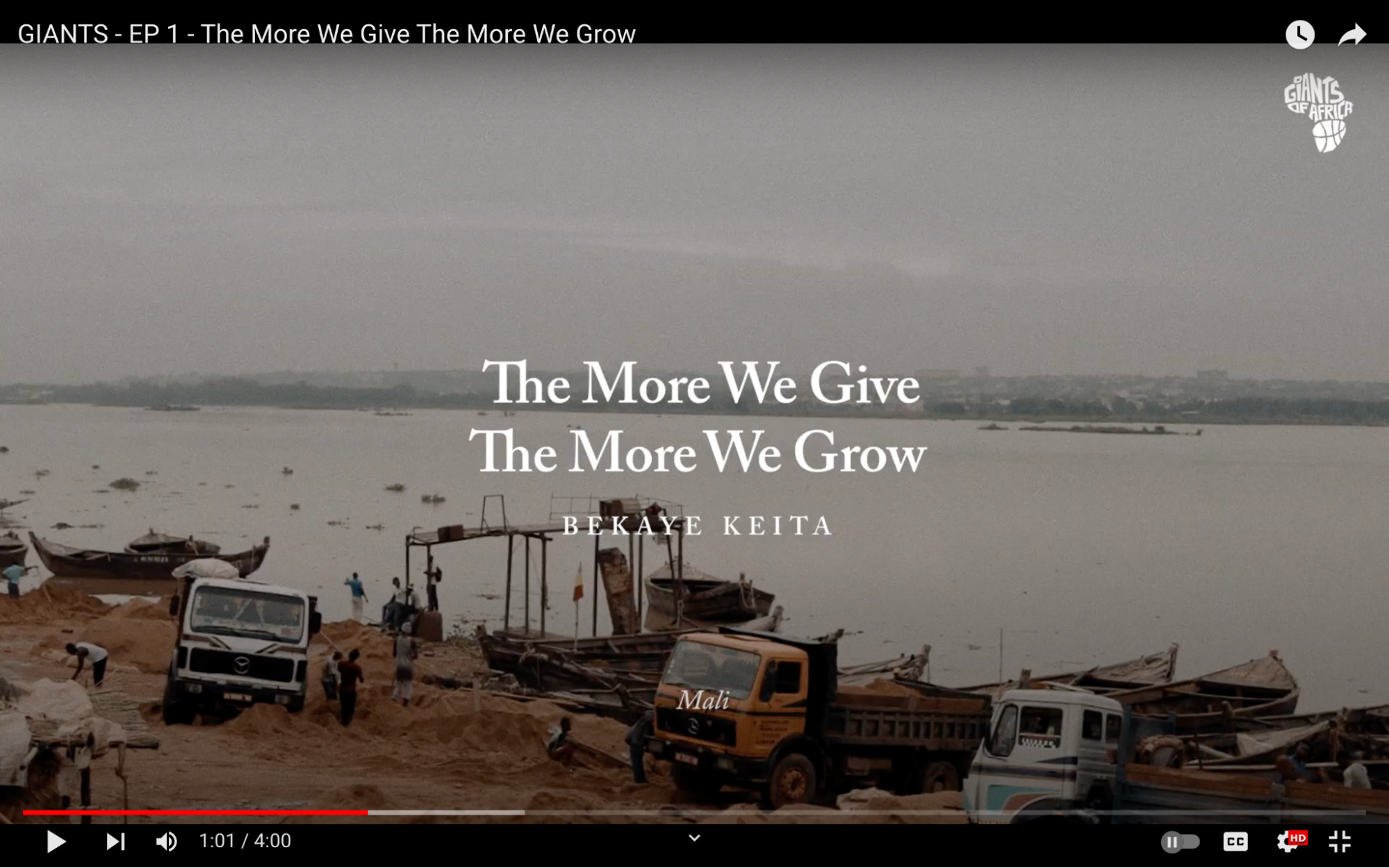 GOA - MORE WE GIVE MORE WE GROW
