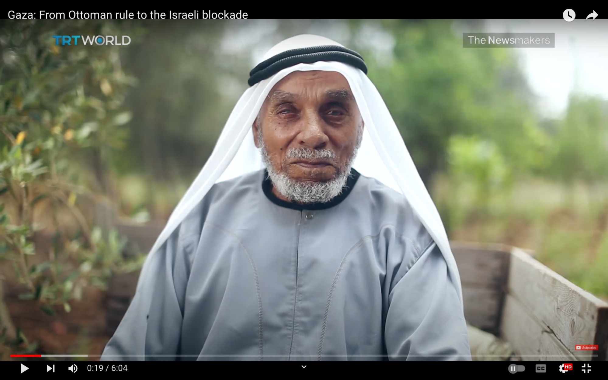 Gaza: From Ottoman Rule to the Israeli Blockade (TRT World)